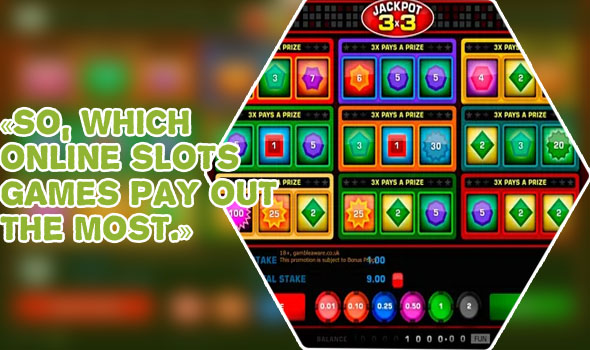 Best paying online slot games