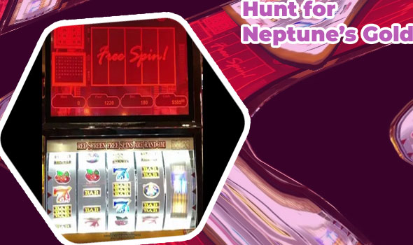 Neptune's gold slot machine